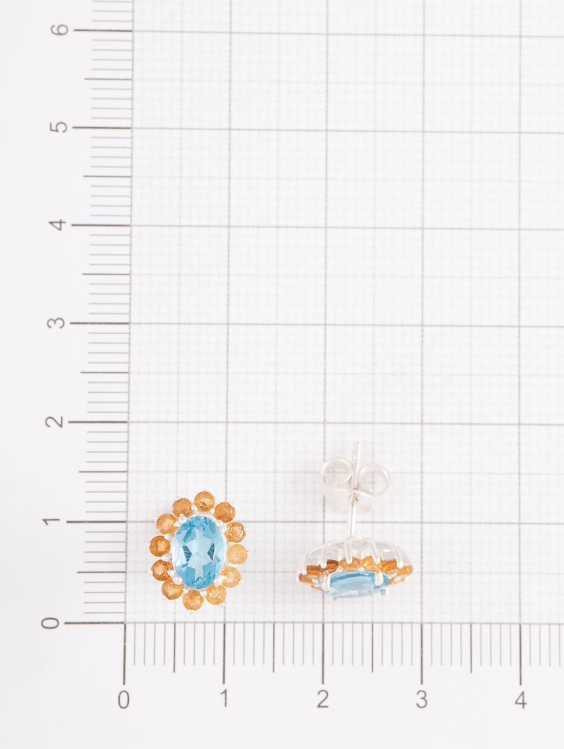 9519 Серьги пуссеты (Ag 925)