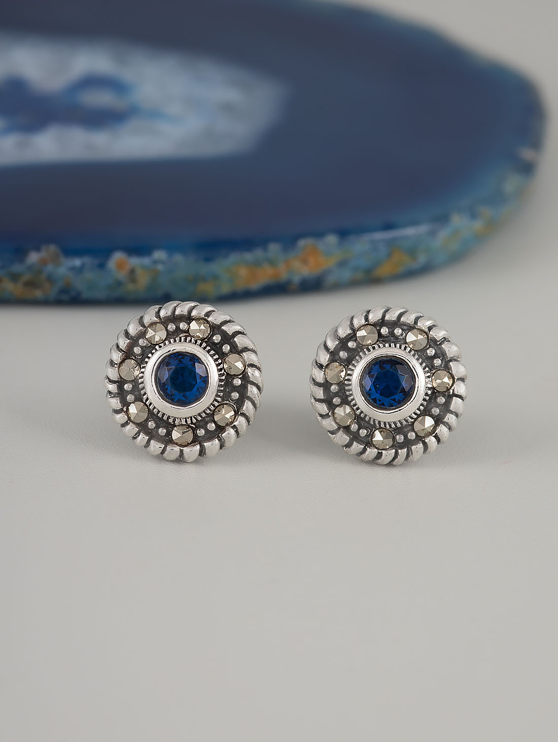 300204 Серьги пуссеты (Ag 925)