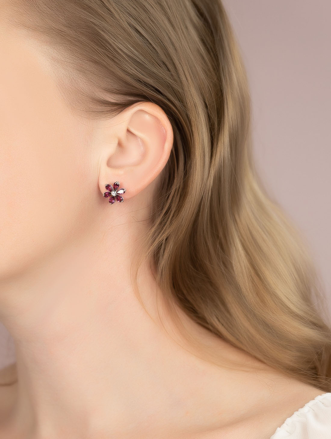 99219 Серьги пуссеты (Ag 925)