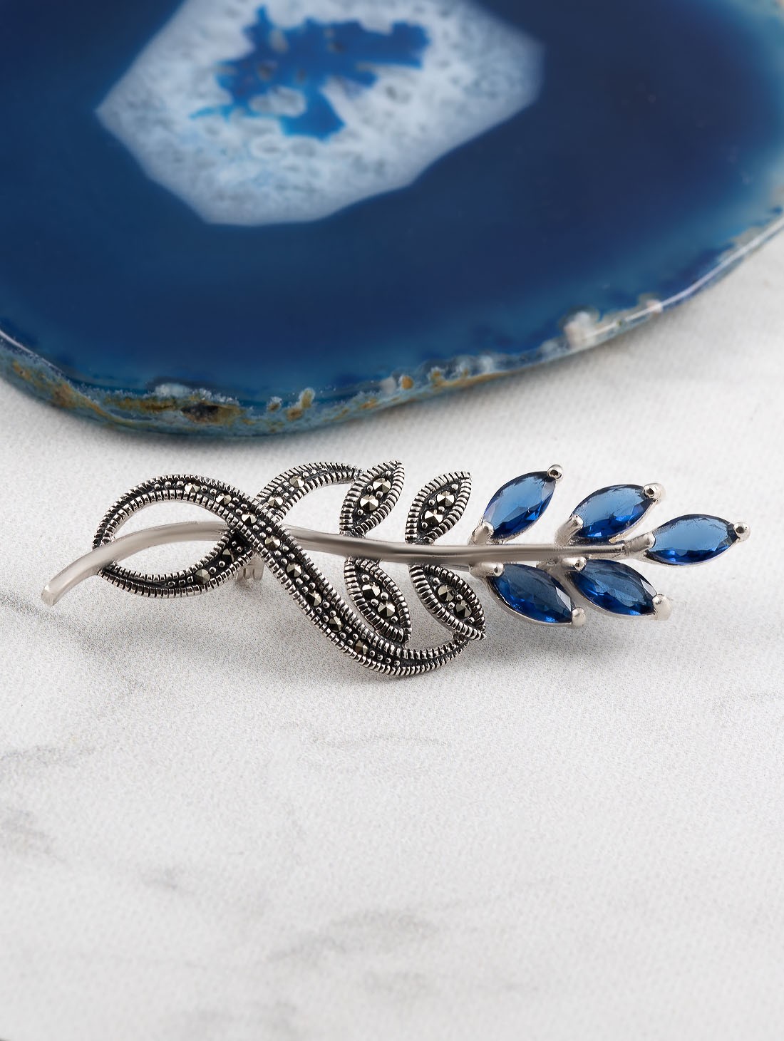 91634 Брошь (Ag 925)