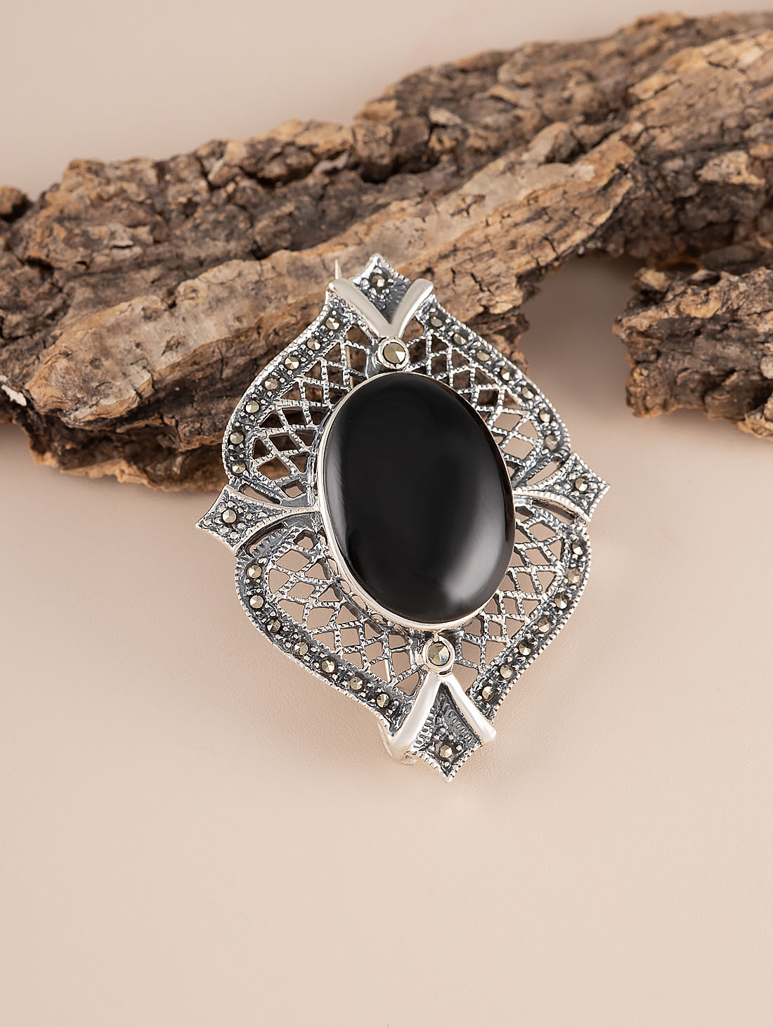 91613 Брошь (Ag 925)