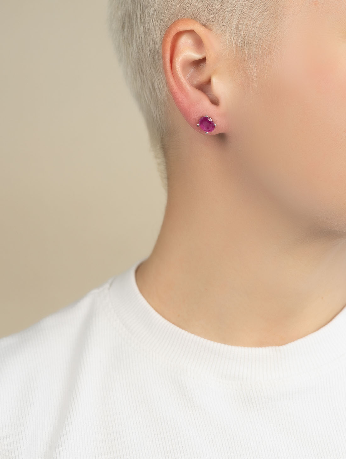 9327 Серьги пуссеты (Ag 925)