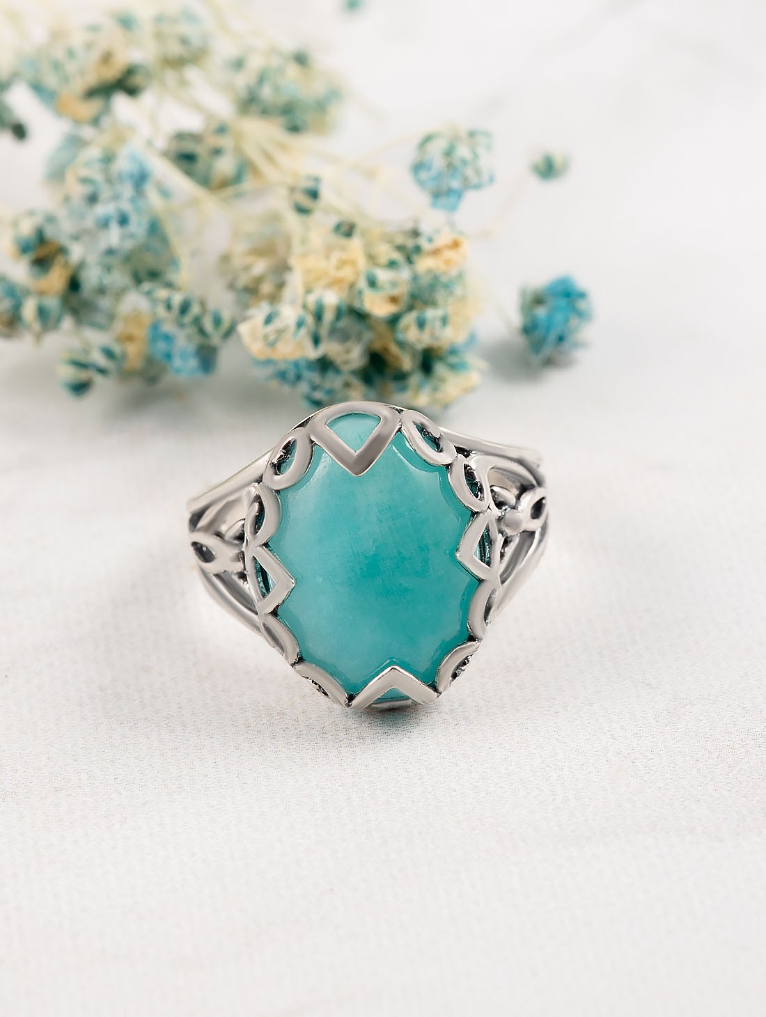 041483 Кольцо (Ag 925)