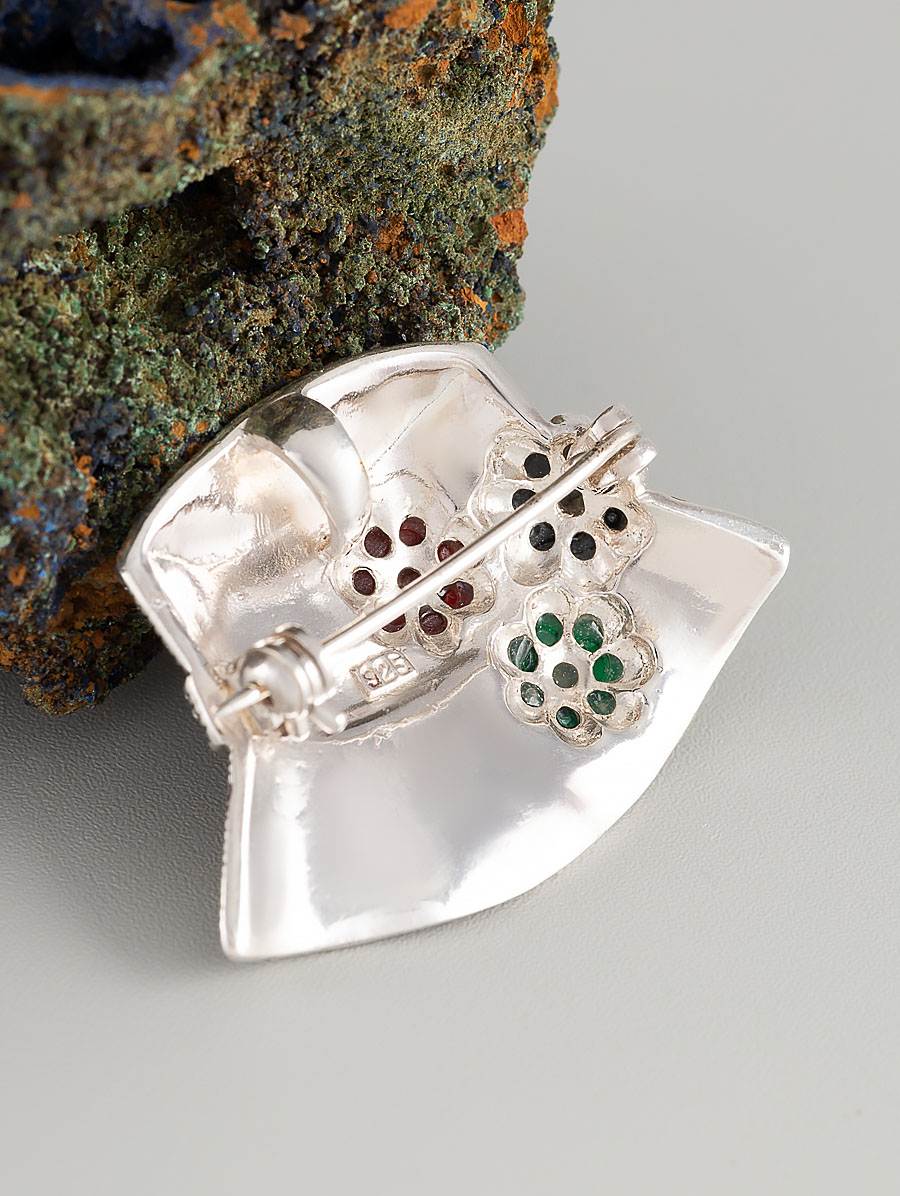 91512 Брошь-кулон (Ag 925)