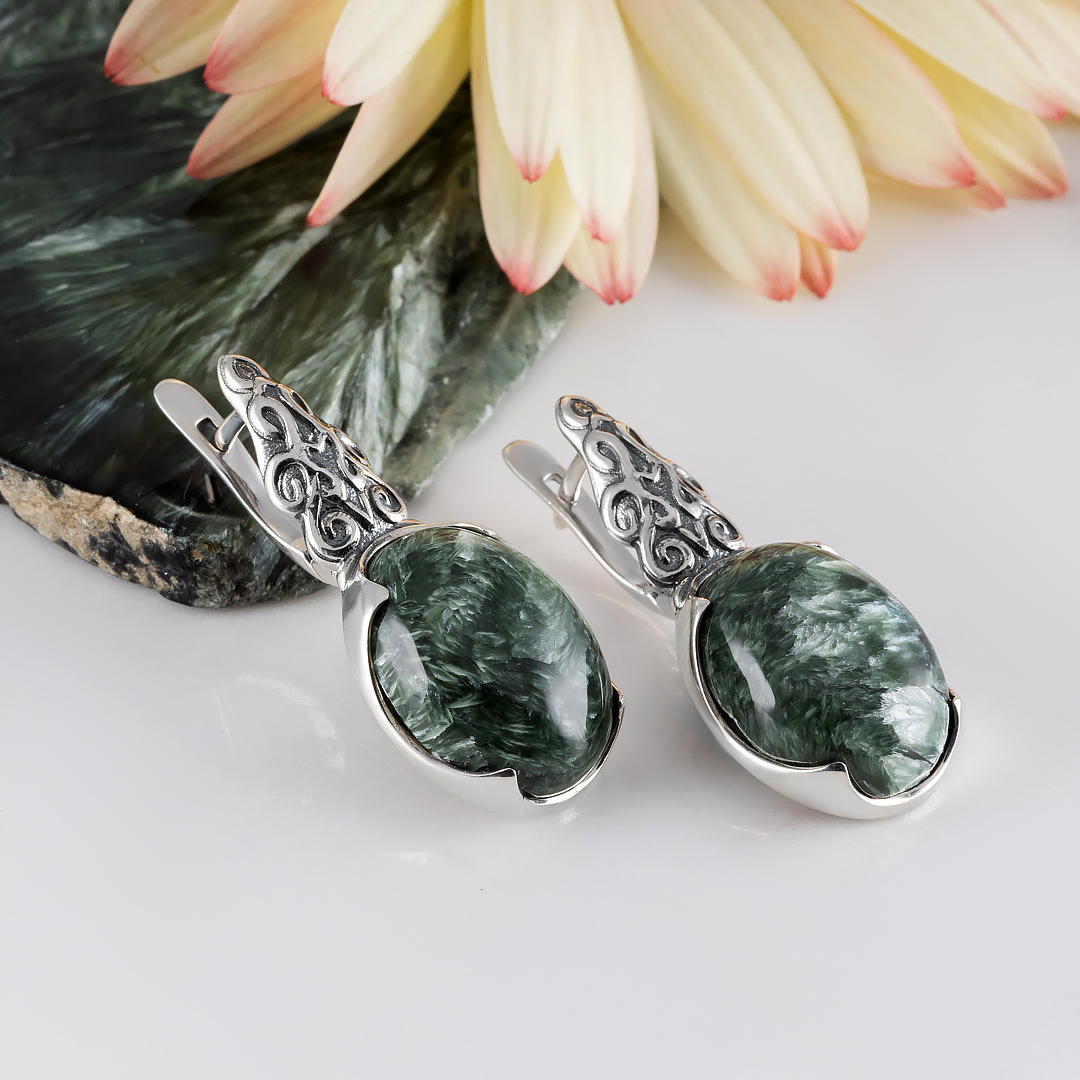 055020 Серьги (Ag 925)