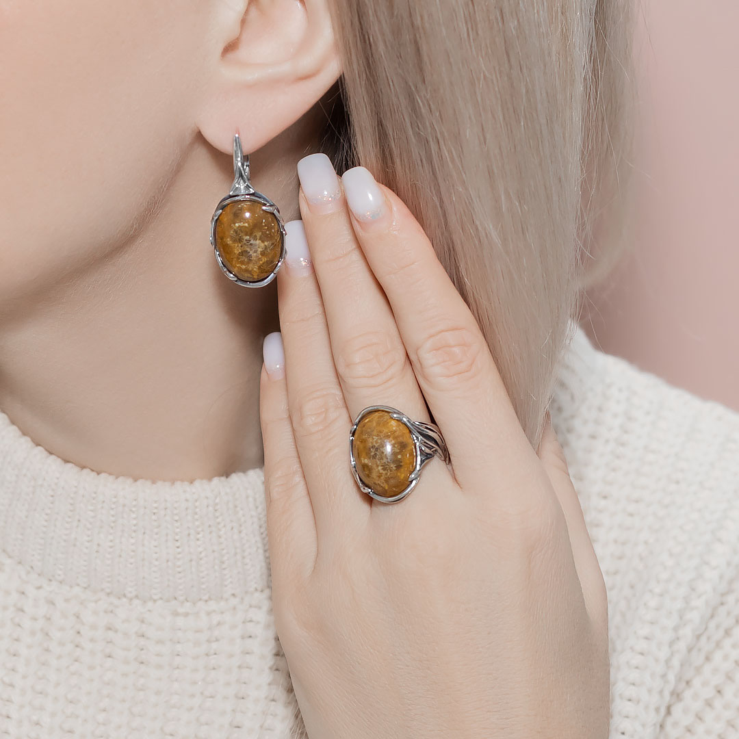 055427 Серьги (Ag 925)