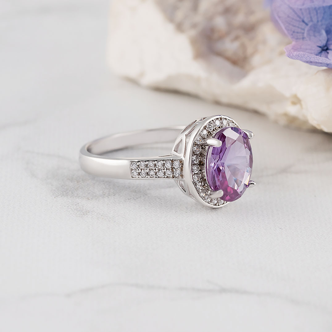 КО0970 Кольцо (Ag 925)