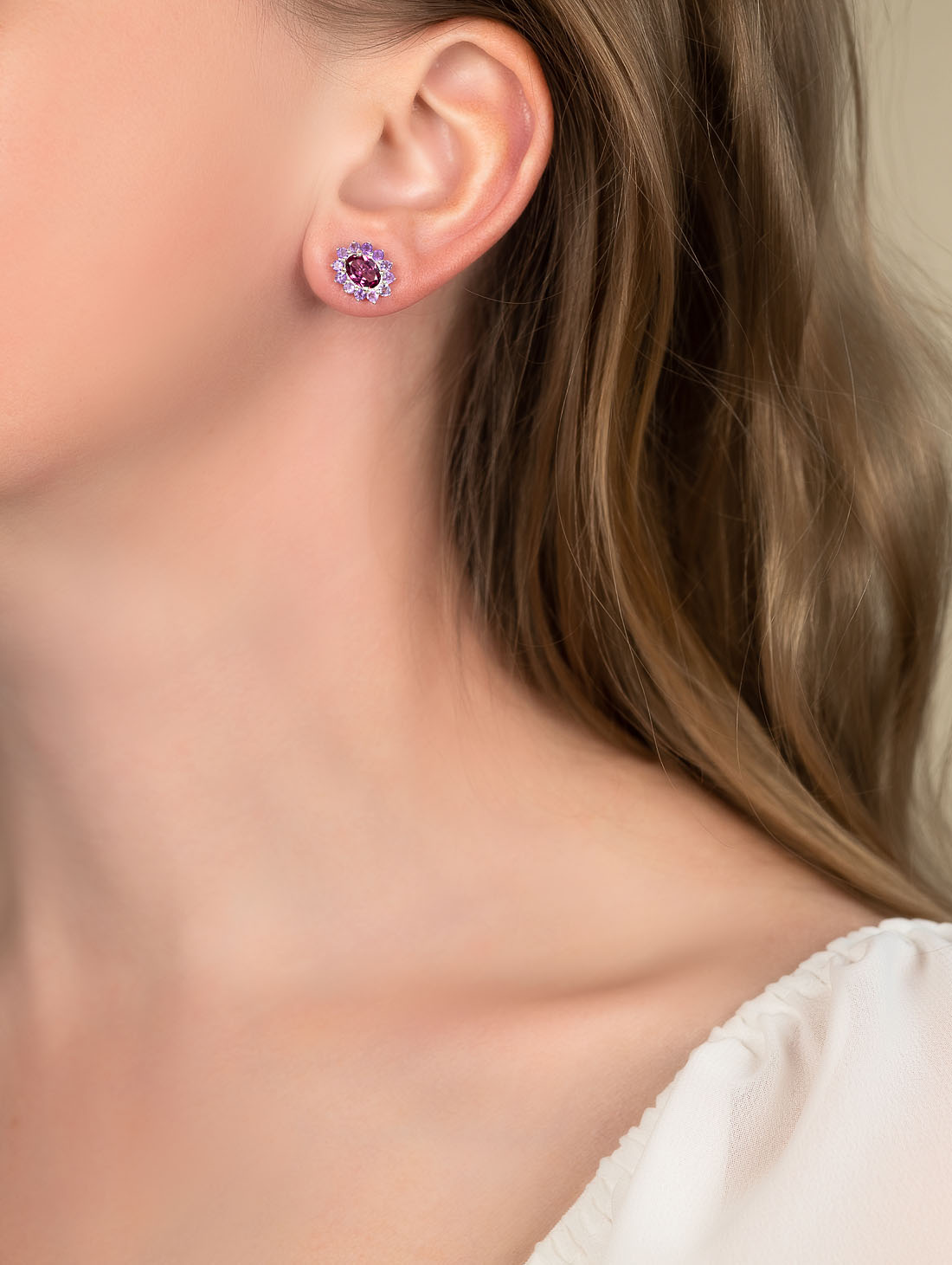 9514 Серьги пуссеты (Ag 925)