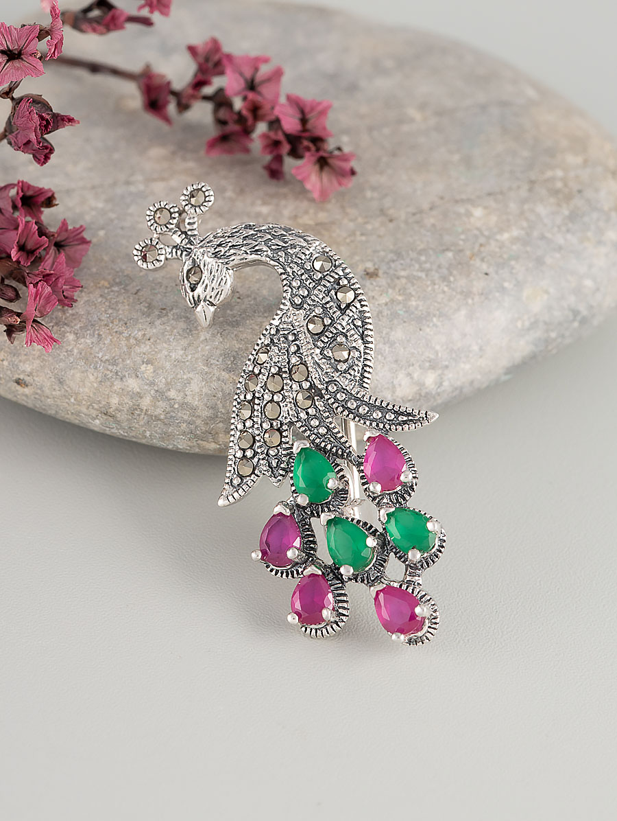 91519 Брошь (Ag 925)