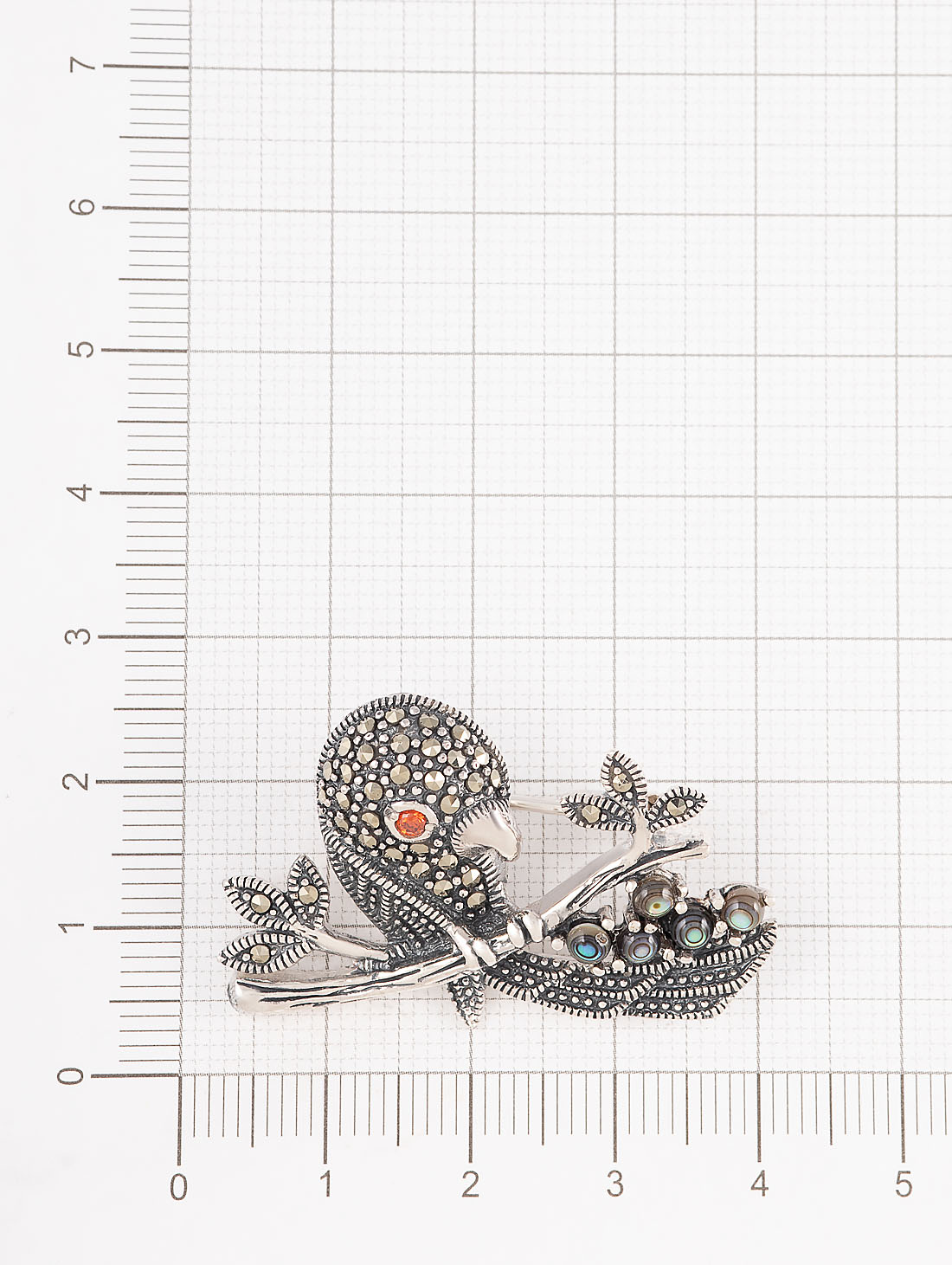 91555 Брошь (Ag 925)