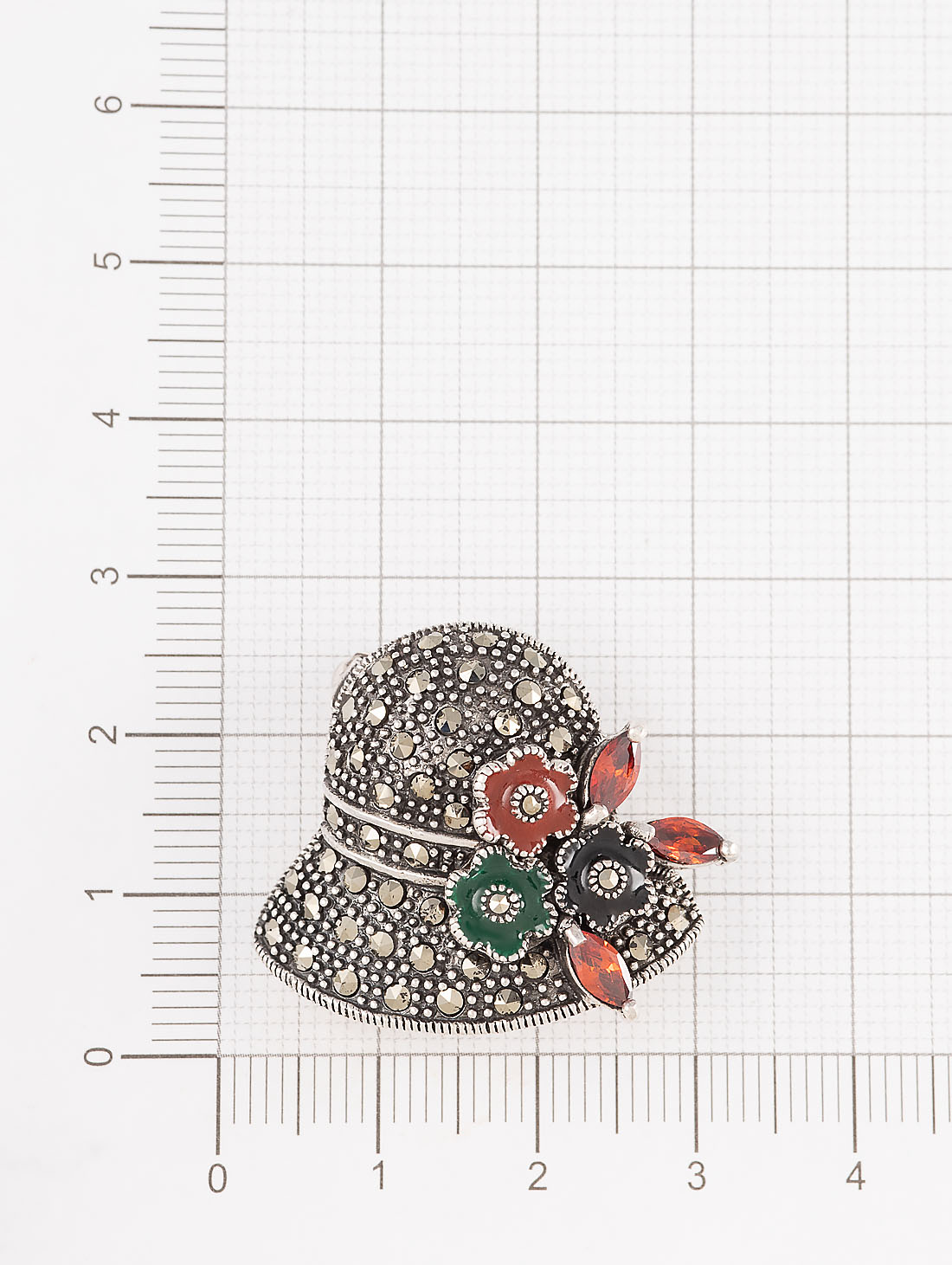 91550 Брошь (Ag 925)