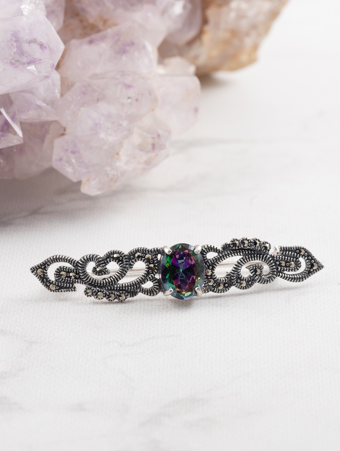 91647 Брошь (Ag 925)