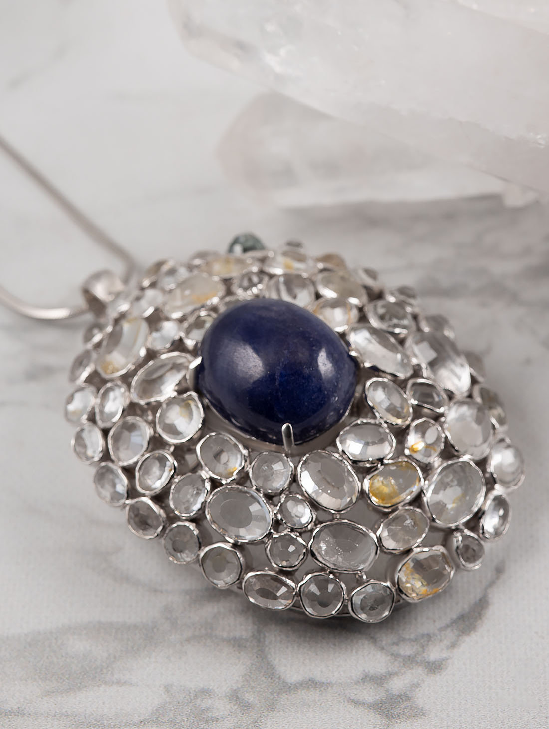 042343 Брошь-кулон (Ag 925)