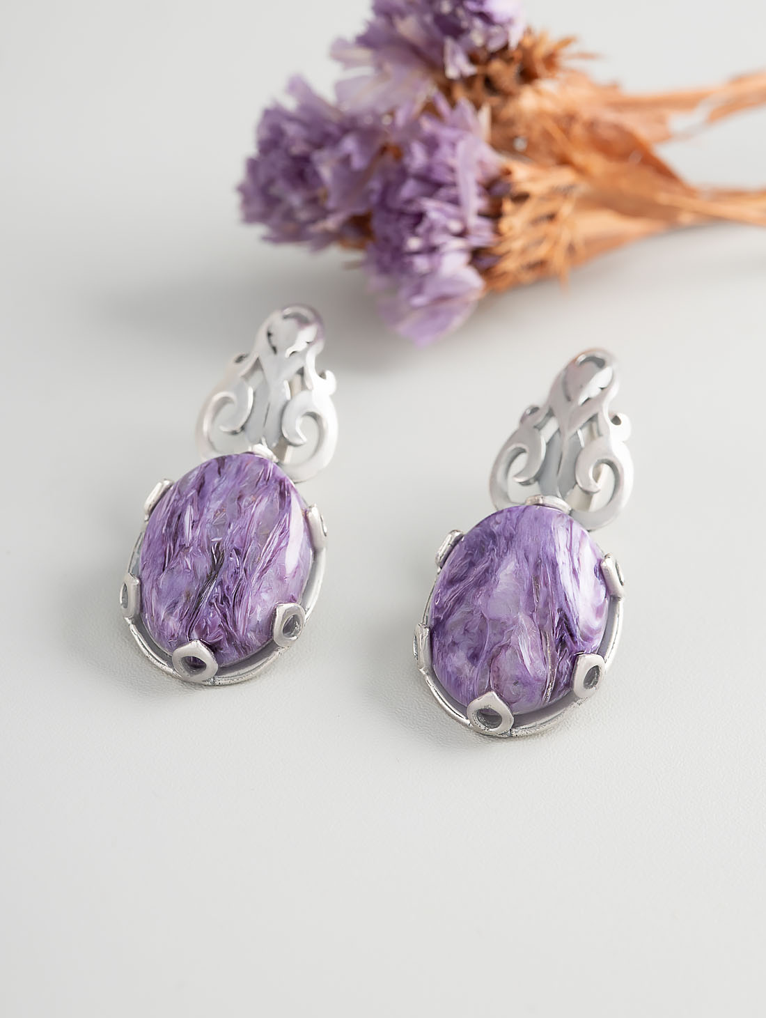 060160 Серьги (Ag 925)