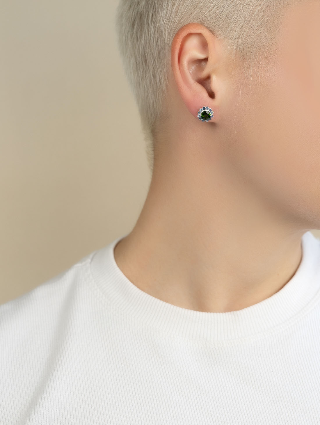 9386 Серьги пуссеты (Ag 925)