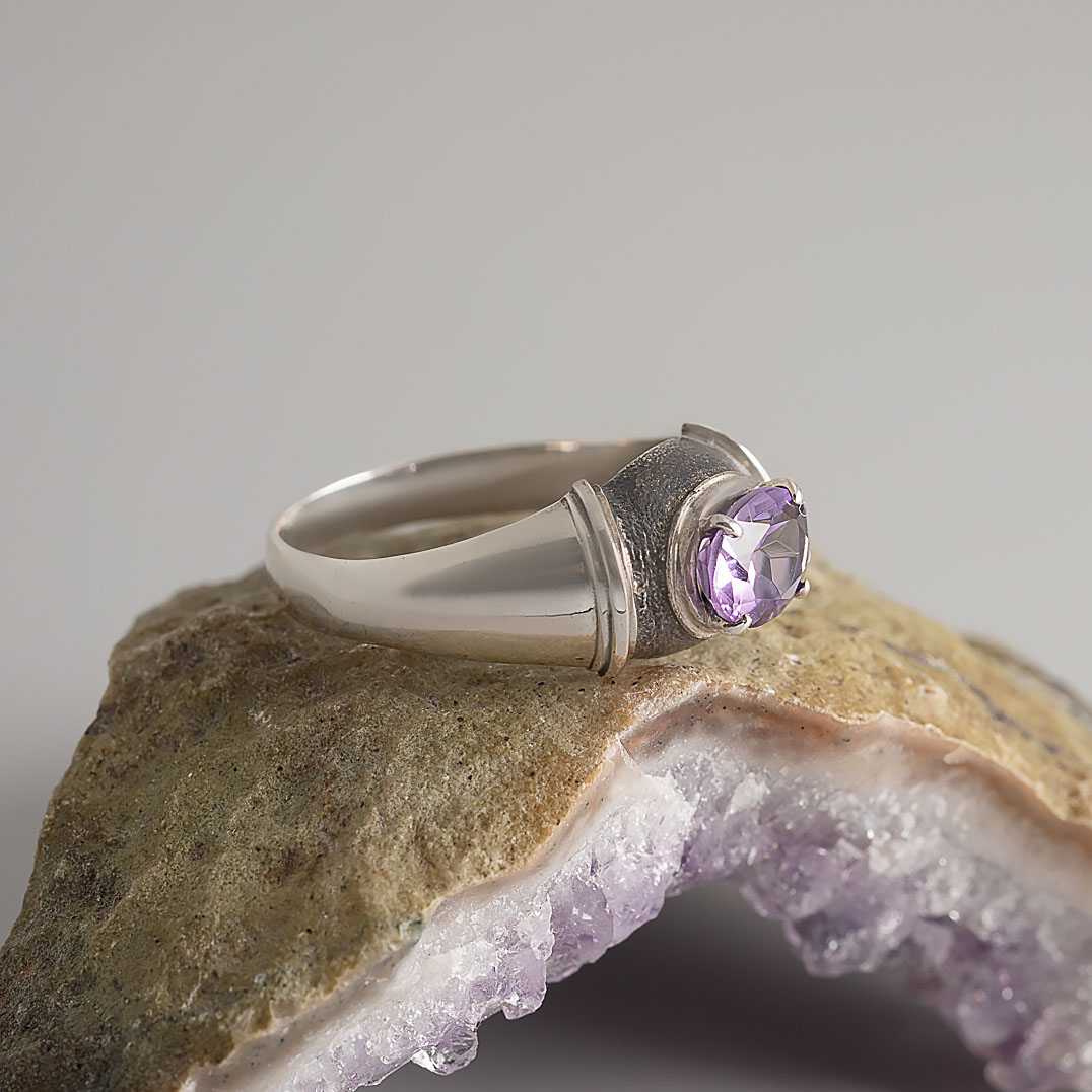 0226 Аметист Кольцо (Ag 925)