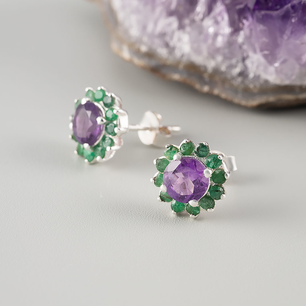 9272 Серьги пуссеты (Ag 925)