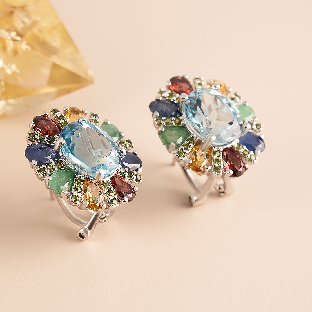 002389 Серьги (Ag 925)