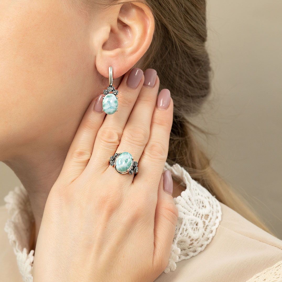 056360 Серьги (Ag 925)