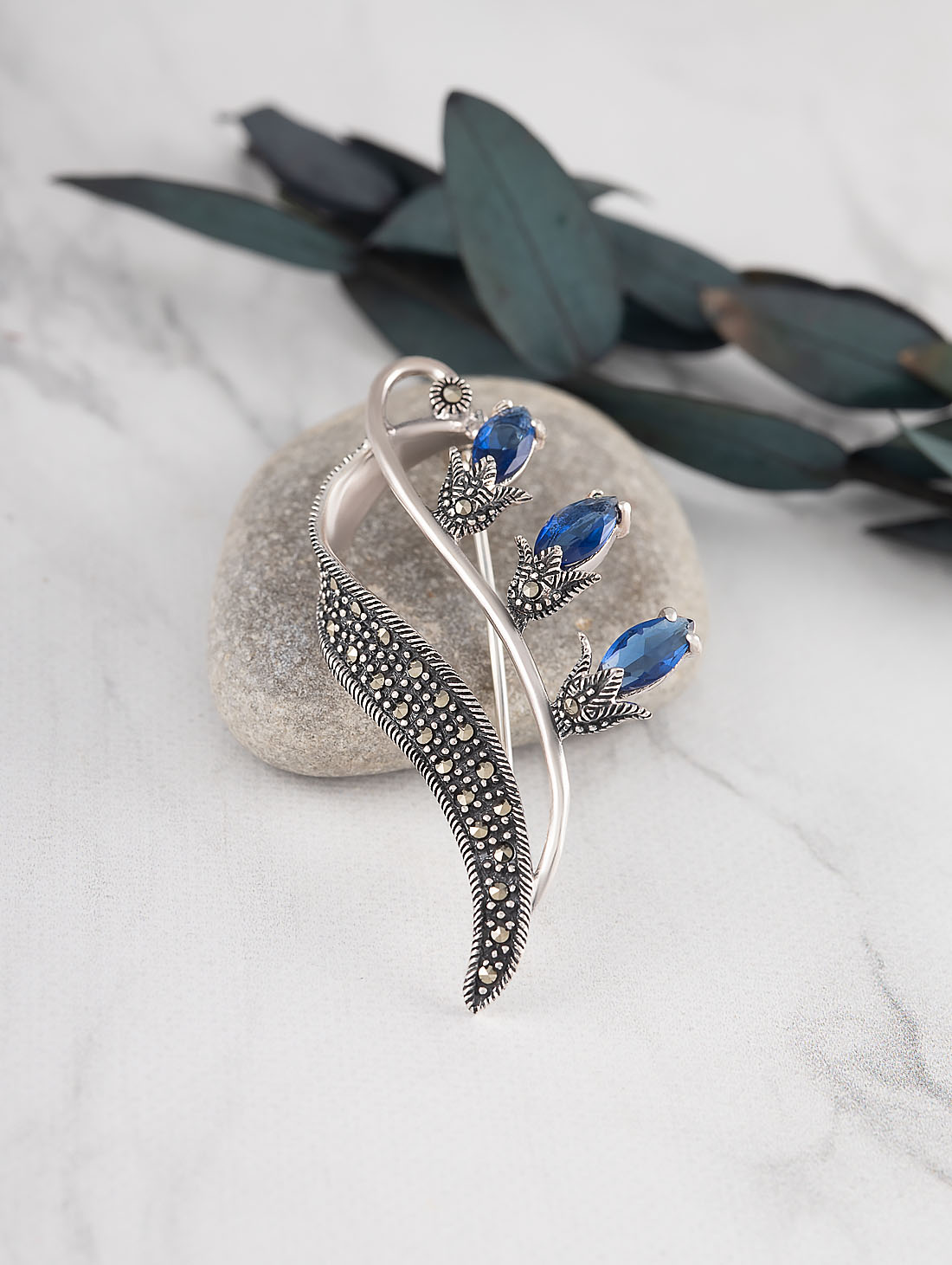 91575 Брошь (Ag 925)