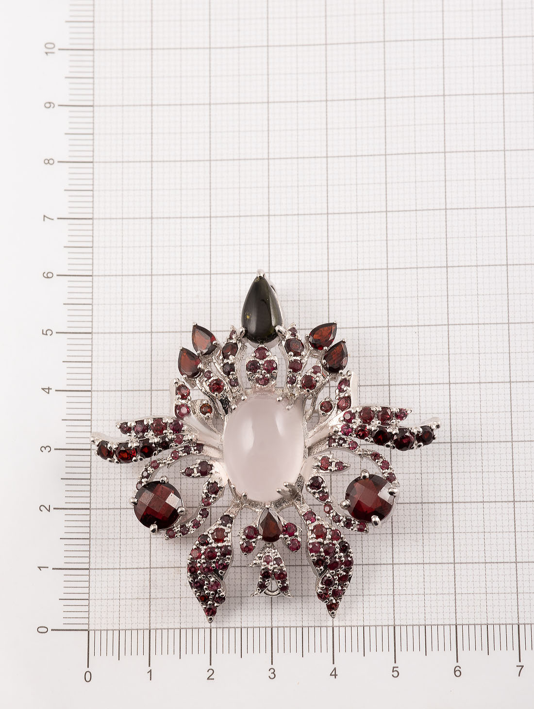 042373 Брошь-кулон (Ag 925)