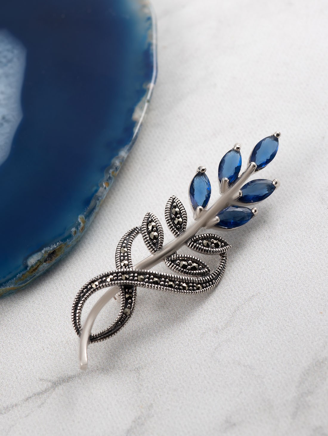 91634 Брошь (Ag 925)