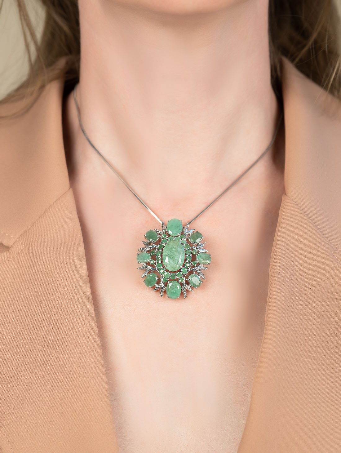 293 Брошь-кулон (Ag 925)