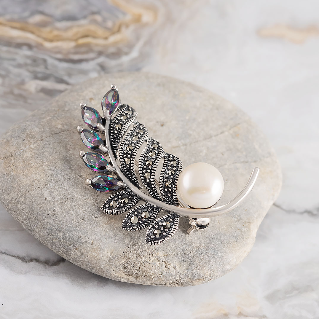 91391 Брошь (Ag 925)