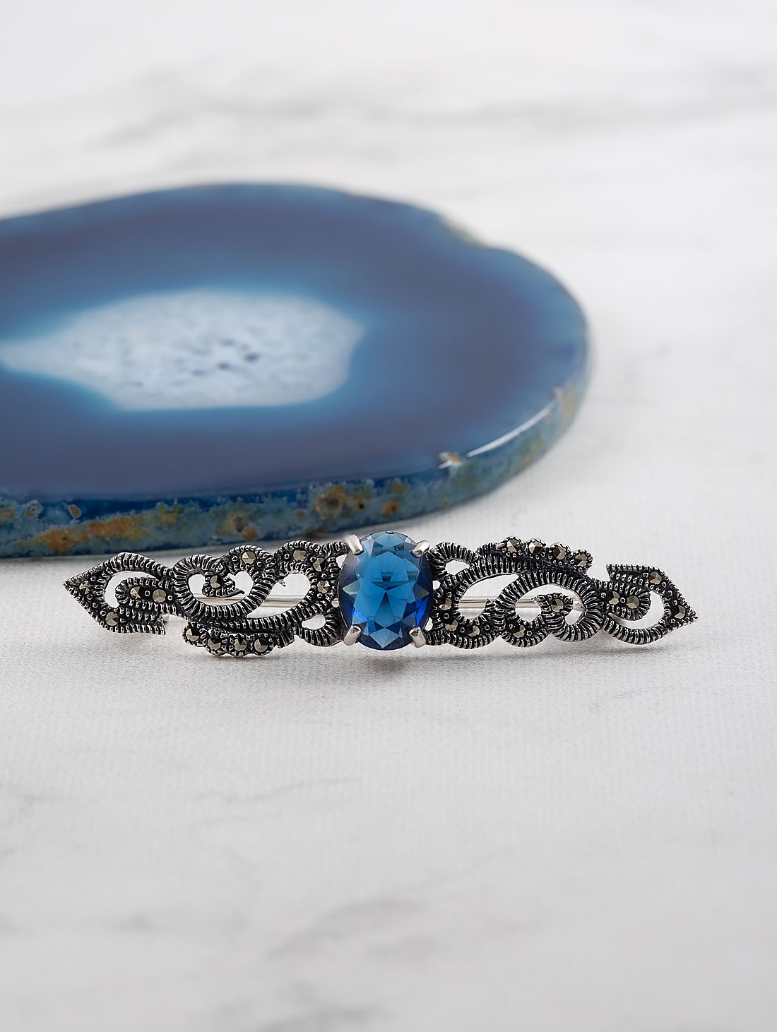 91646 Брошь (Ag 925)