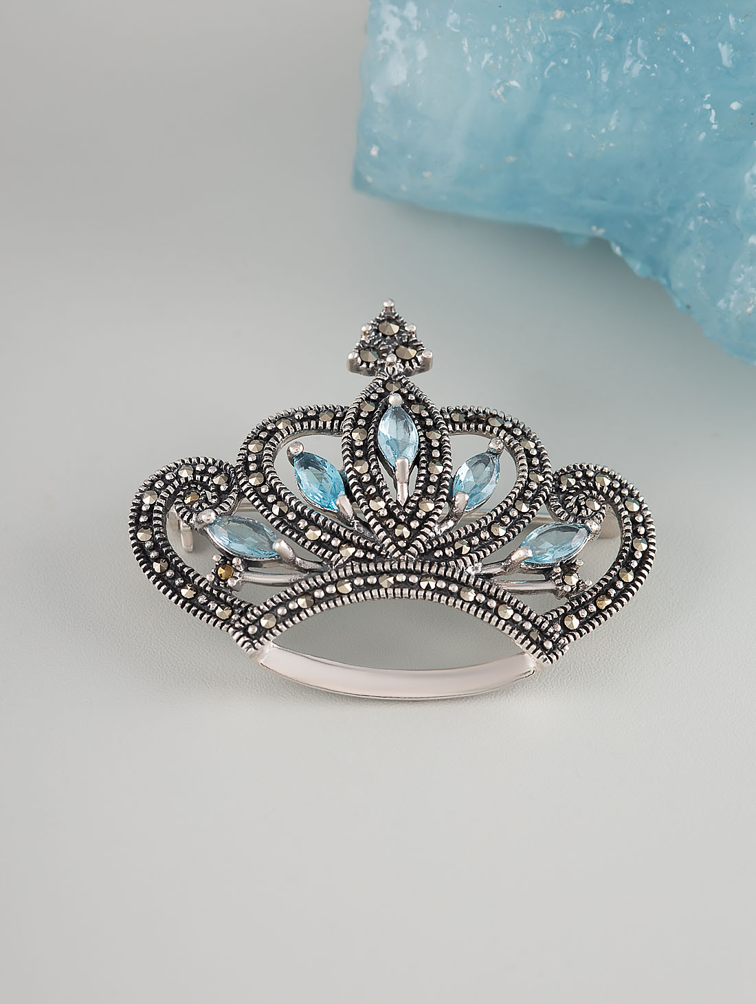 91543 Брошь (Ag 925)