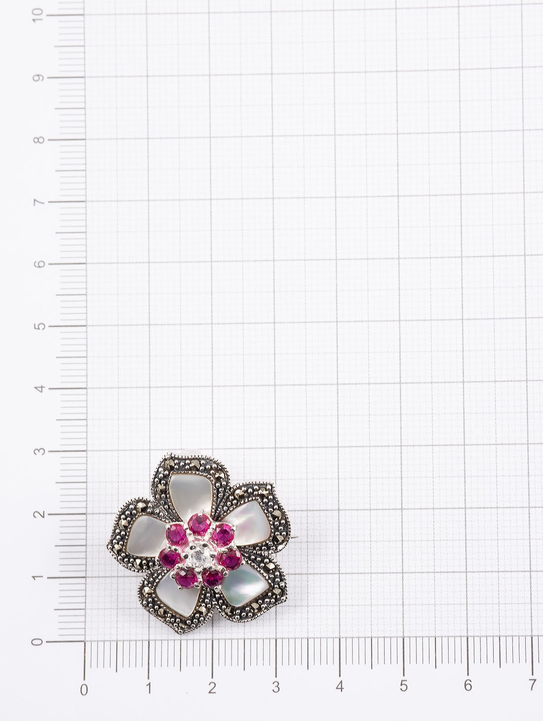 91531 Брошь-кулон (Ag 925)