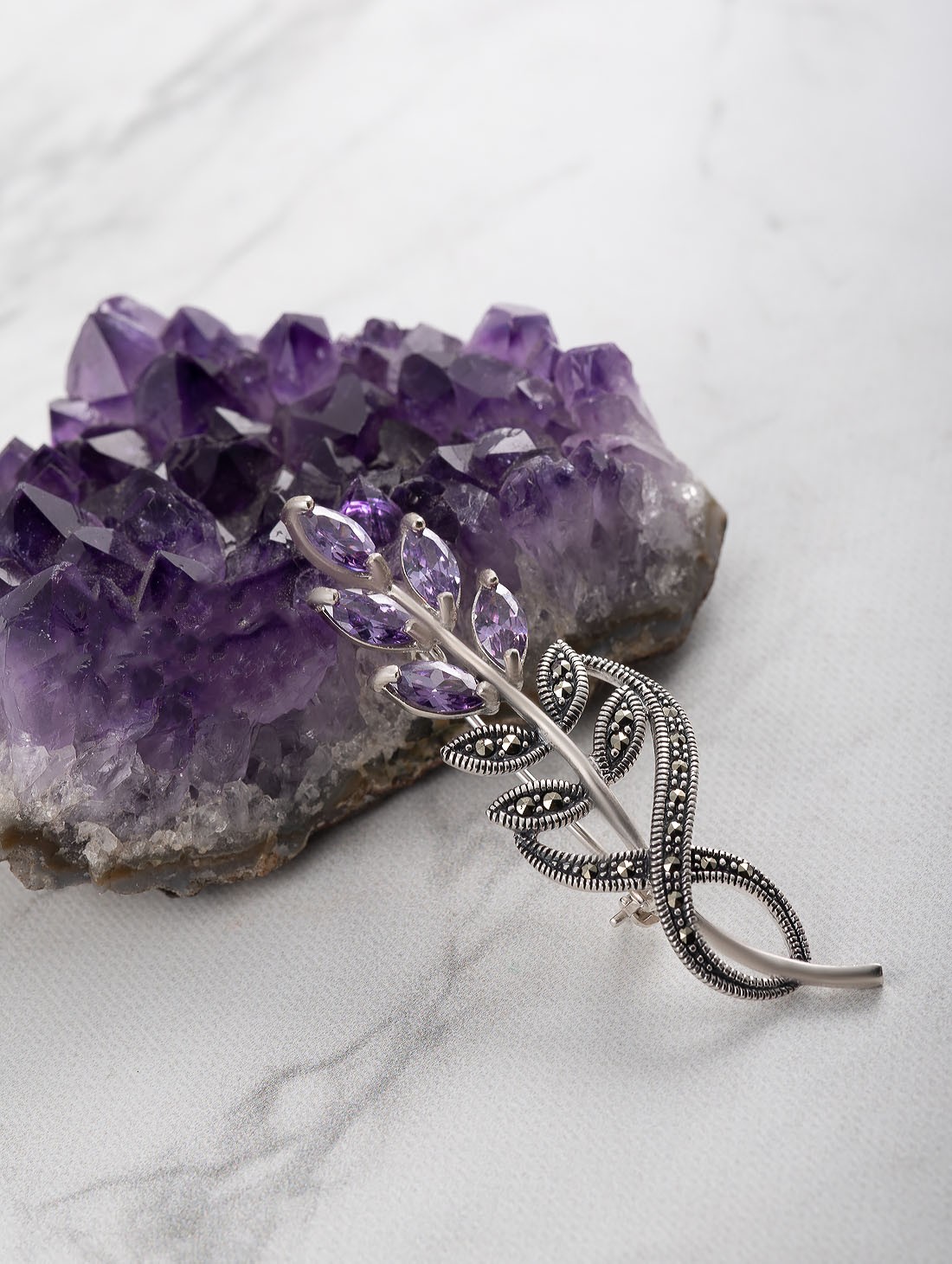 91636 Брошь (Ag 925)