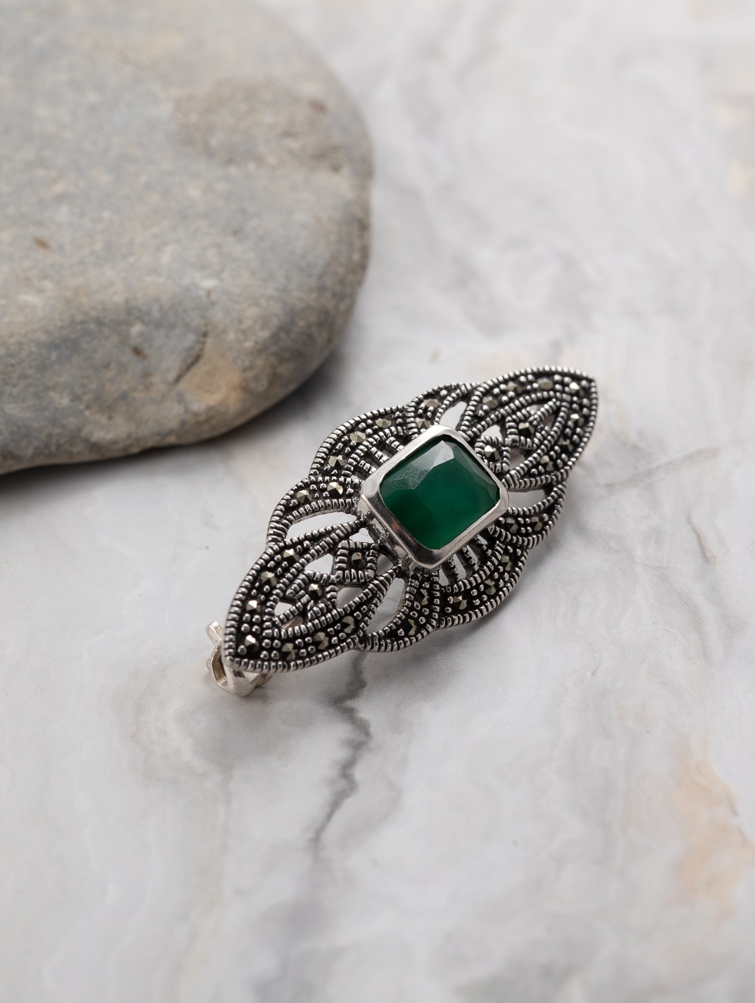 91640 Брошь (Ag 925)