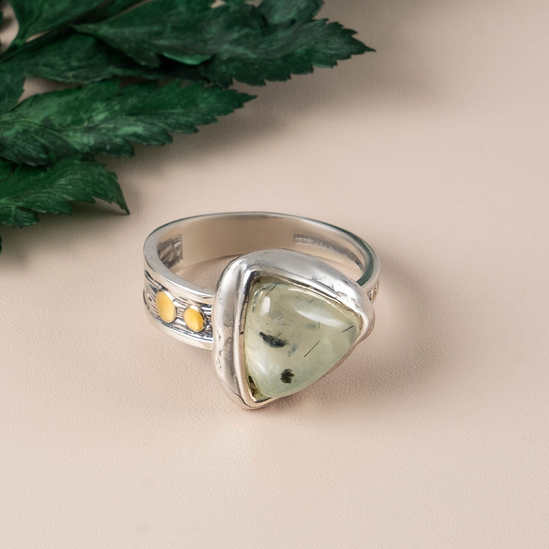 Rrr1268z Пренит Кольцо (Ag_925)