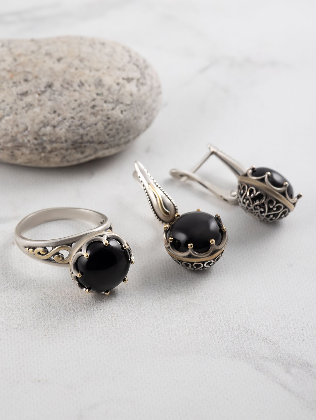 Err1484z Агат Серьги (Ag 925)