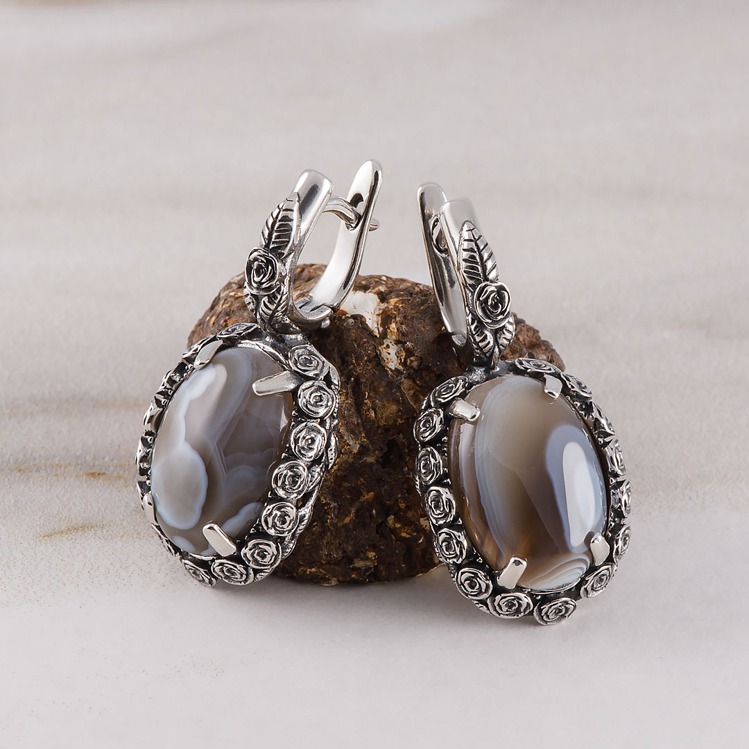 056021 Серьги (Ag 925)