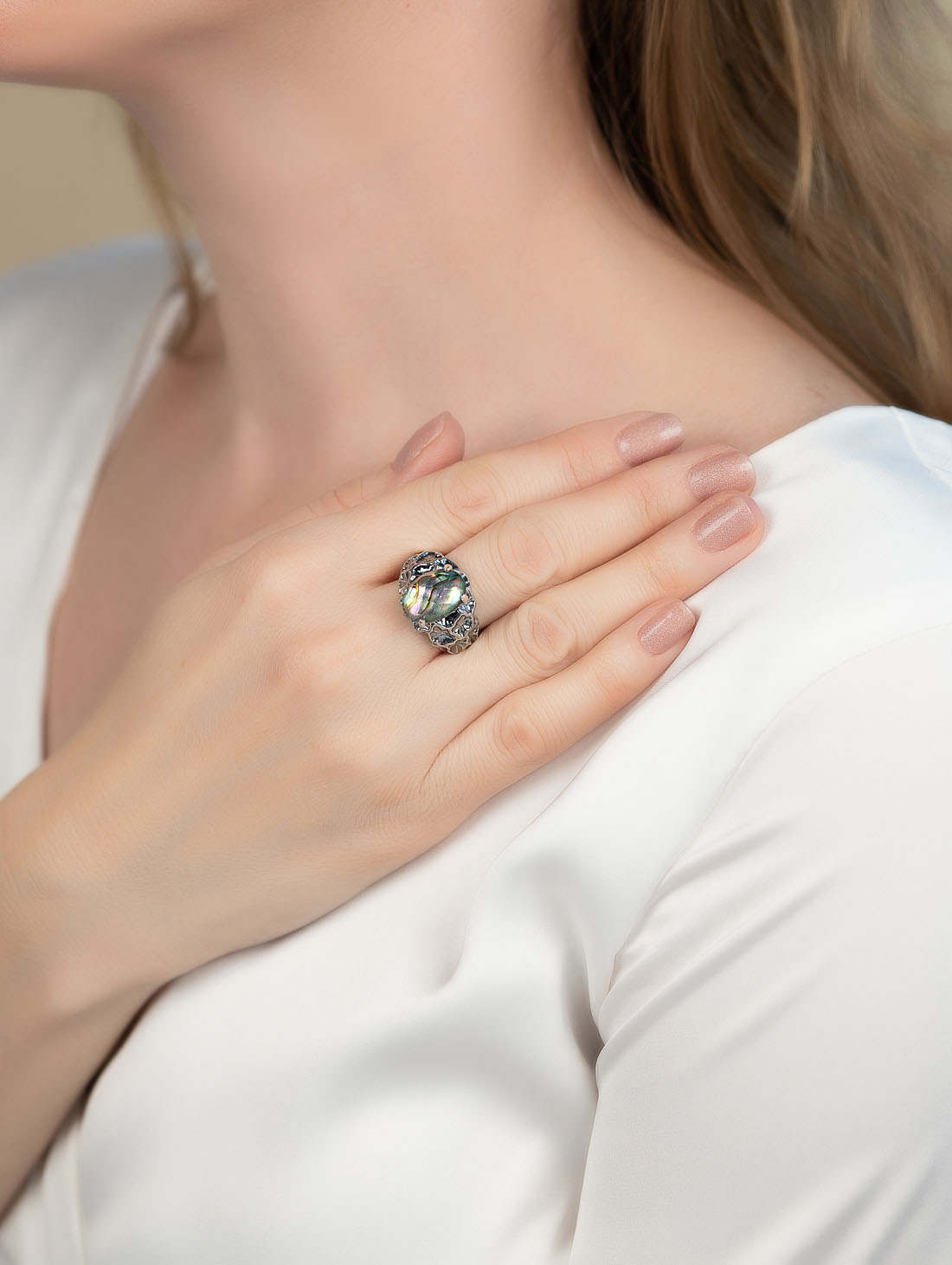 041370 Кольцо (Ag 925)