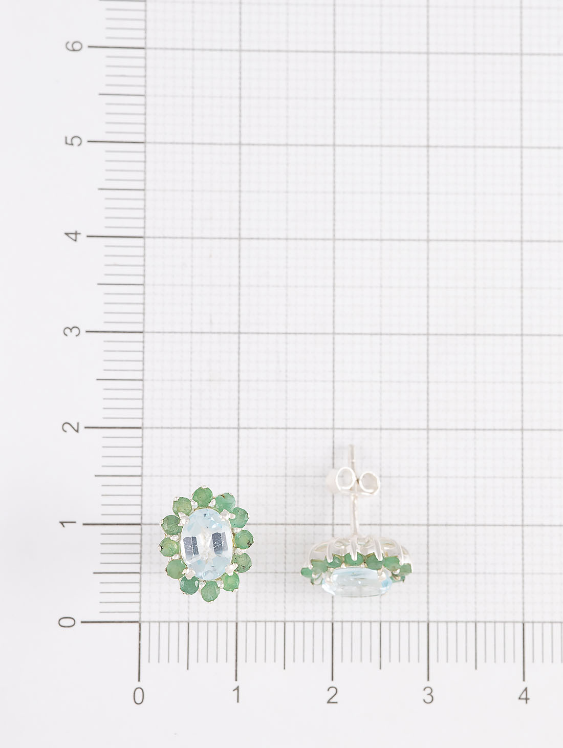 9411 Серьги пуссеты (Ag 925)