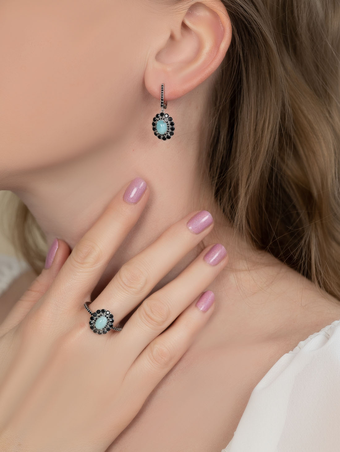 100907 Серьги (Ag 925)