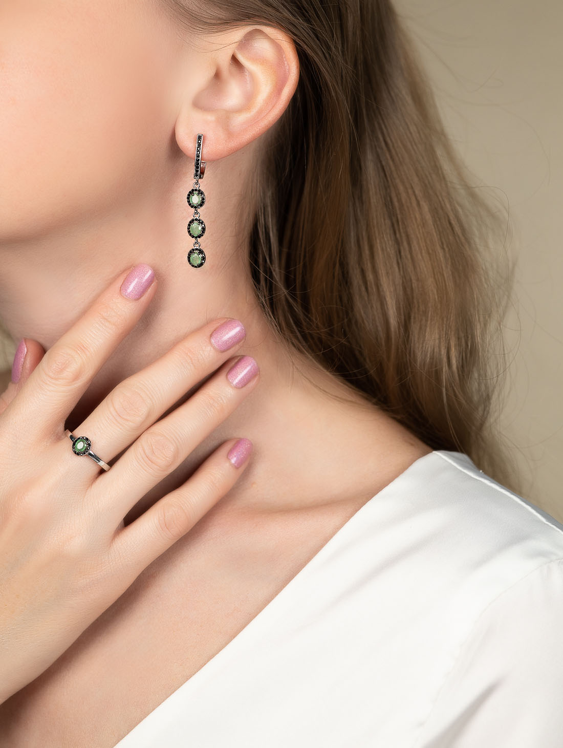 99500 Серьги (Ag 925)