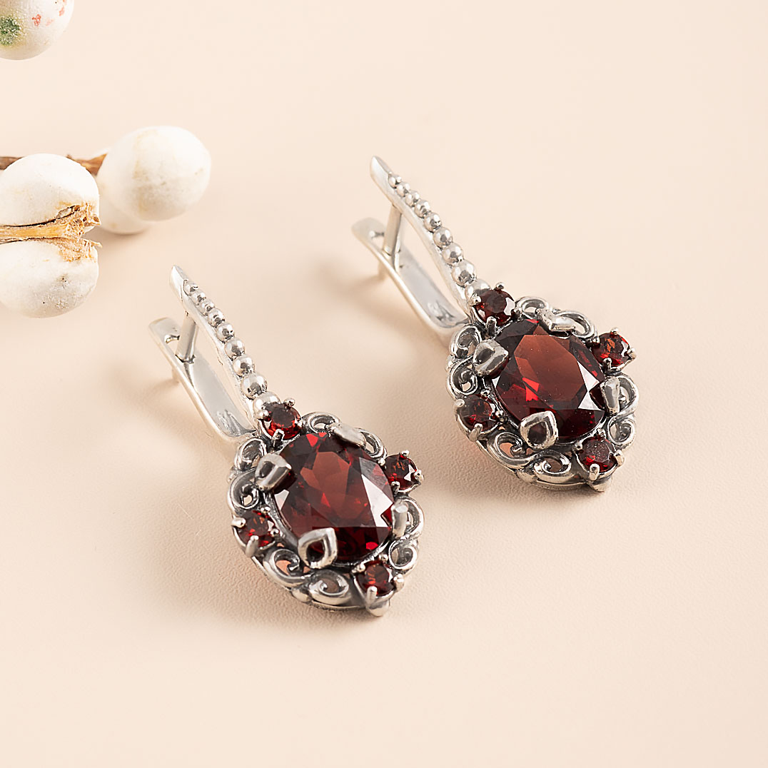 056561 Серьги (Ag 925)