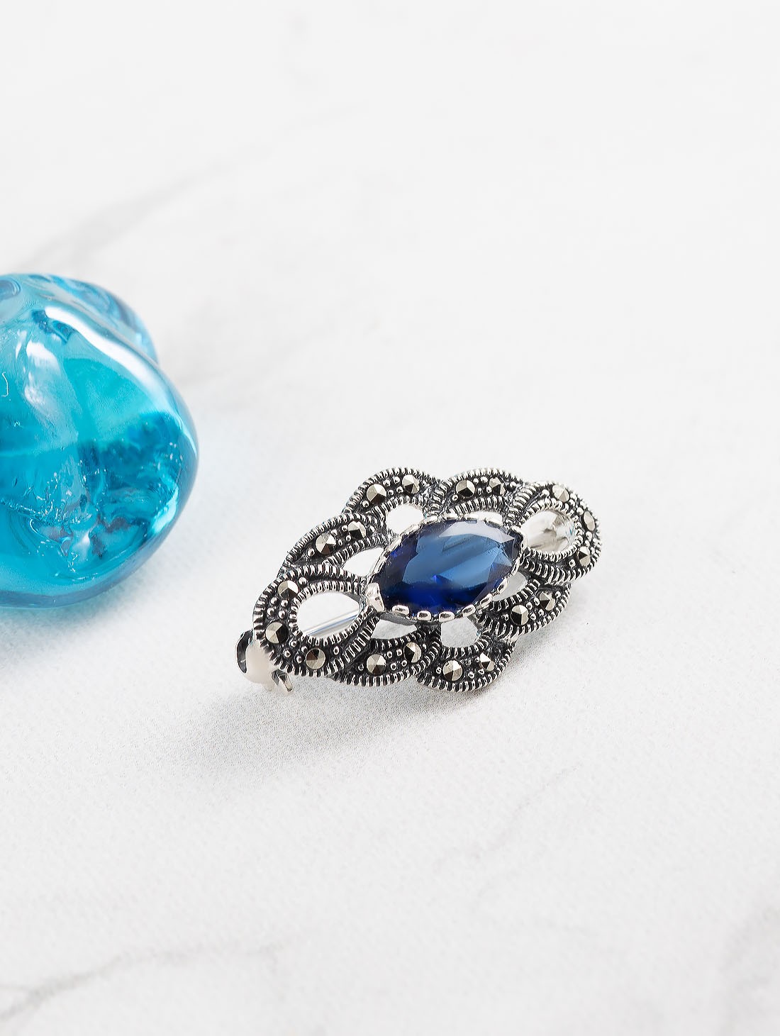 91628 Брошь (Ag 925)