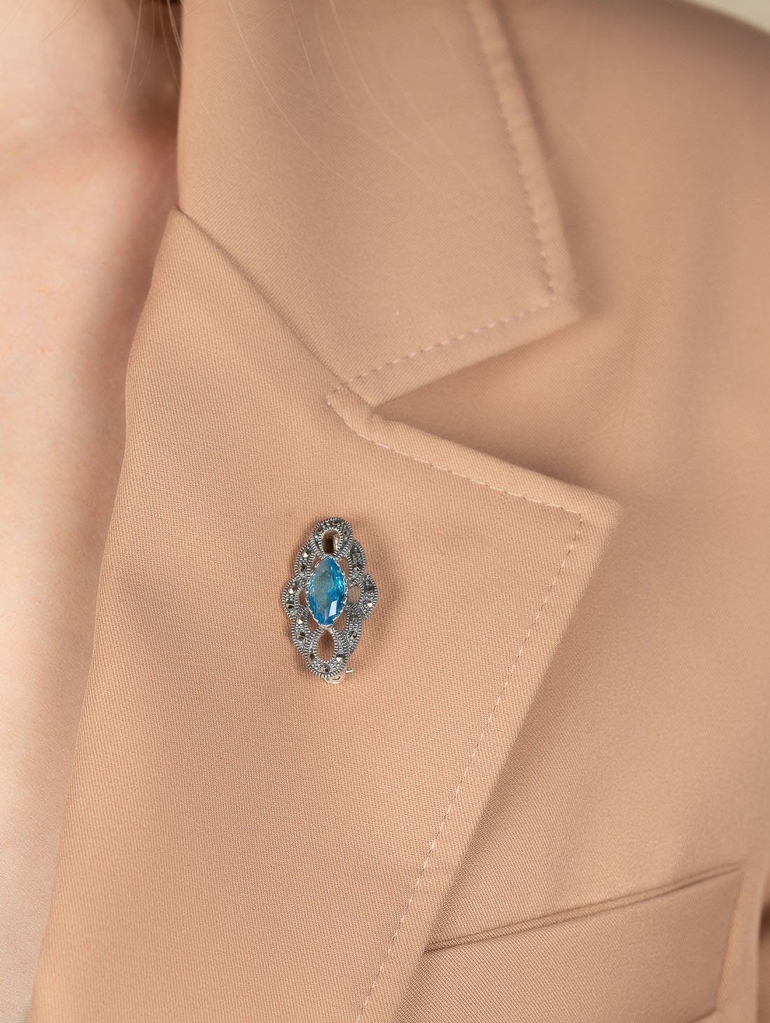 91627 Брошь (Ag 925)