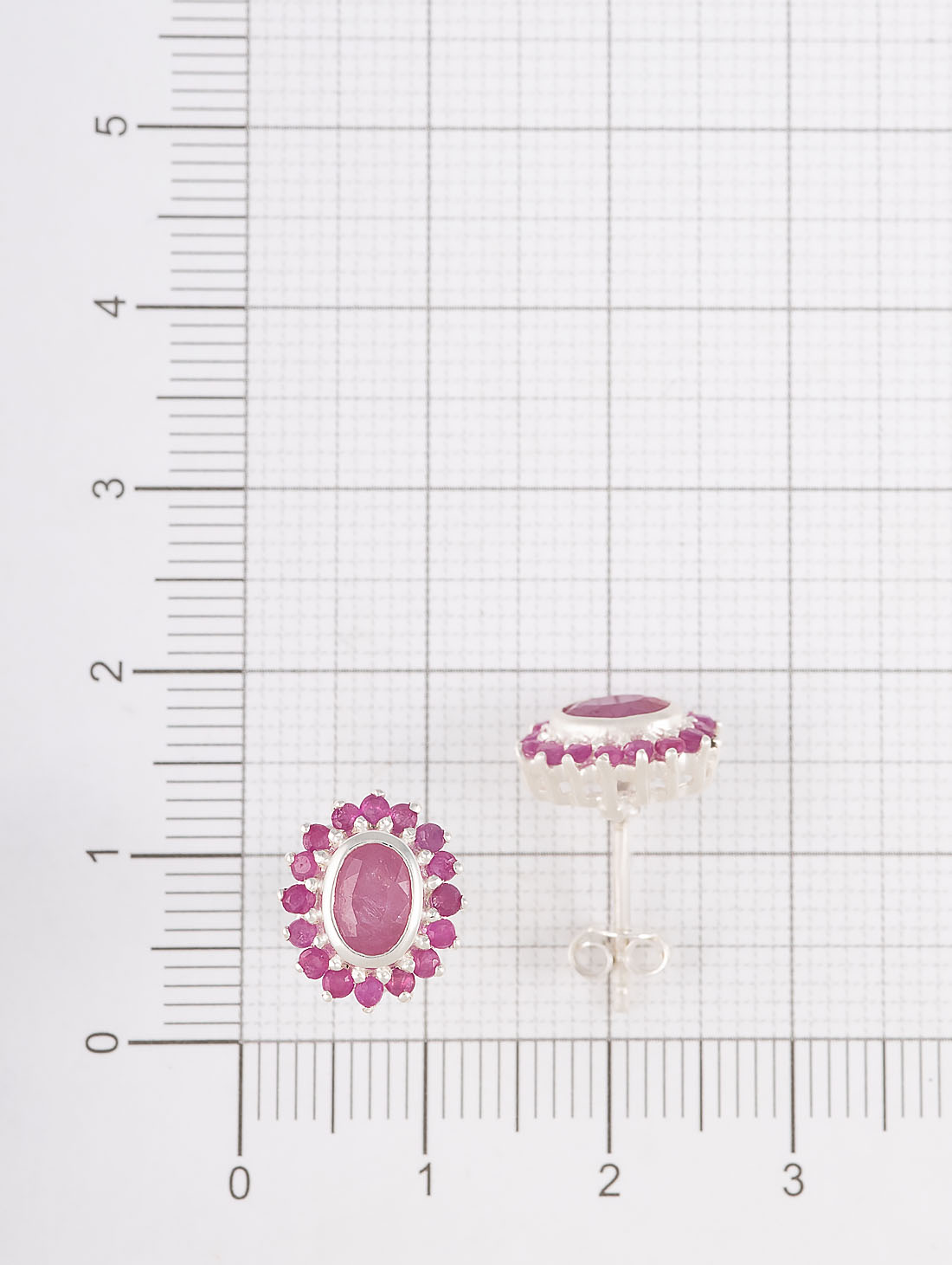 9372 Серьги пуссеты (Ag 925)