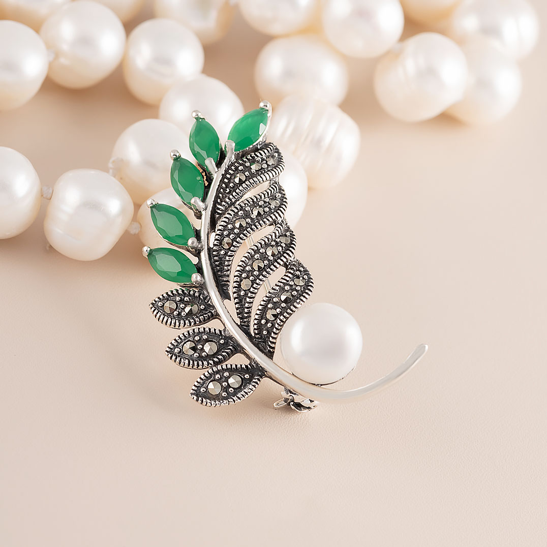 91387 Брошь (Ag 925)