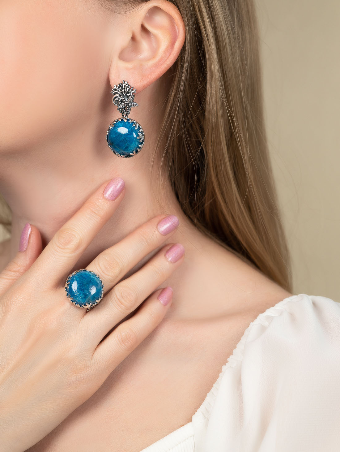 060280 Серьги (Ag 925)