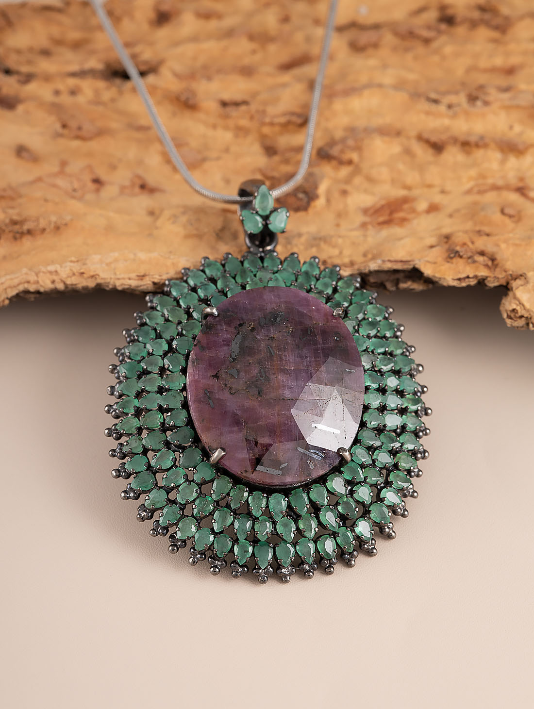 291 Брошь-кулон (Ag 925)