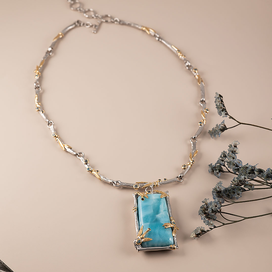 003110 Колье (Ag 925)