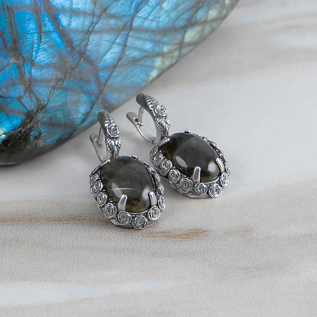 055515 Серьги (Ag 925)