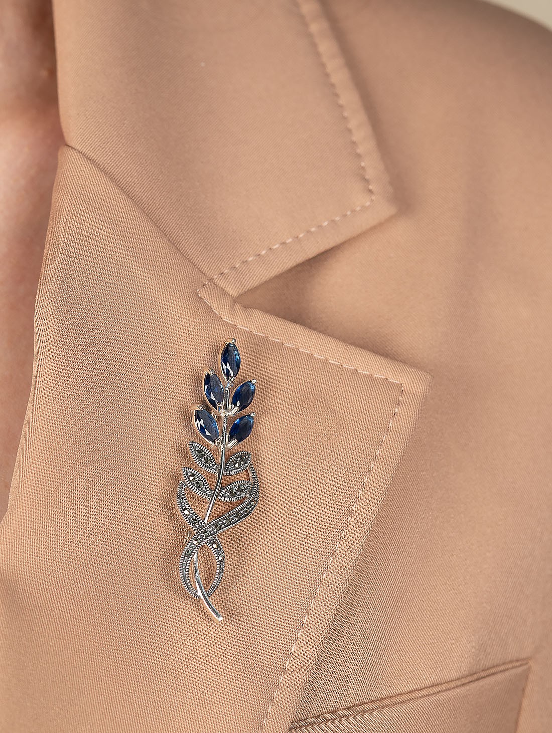 91634 Брошь (Ag 925)